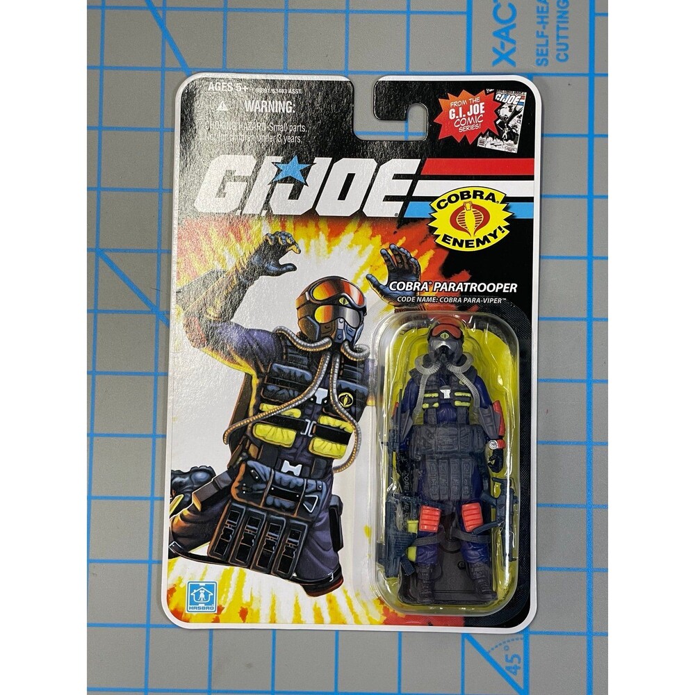 G.I. Joe 25th Anniversary Cobra Paratrooper Para-Viper Action Figure 2007 Hasbro
